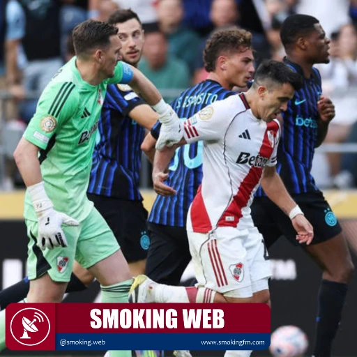 River eliminado y escándalo en el cierre: Acuña fue a buscar a Dumfries tras la derrota ante Inter