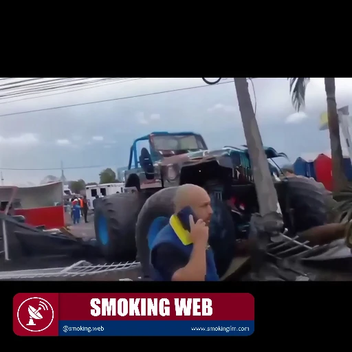 Monster Truck 2026 en Popayán, Colombia termina en un siniestro