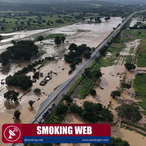 Inundaciones afectan la Autopista José Antonio Páez tras desbordamiento en Portuguesa